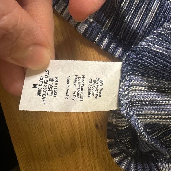 NWT W5 tank top blouse medium - Picture 5 of 6